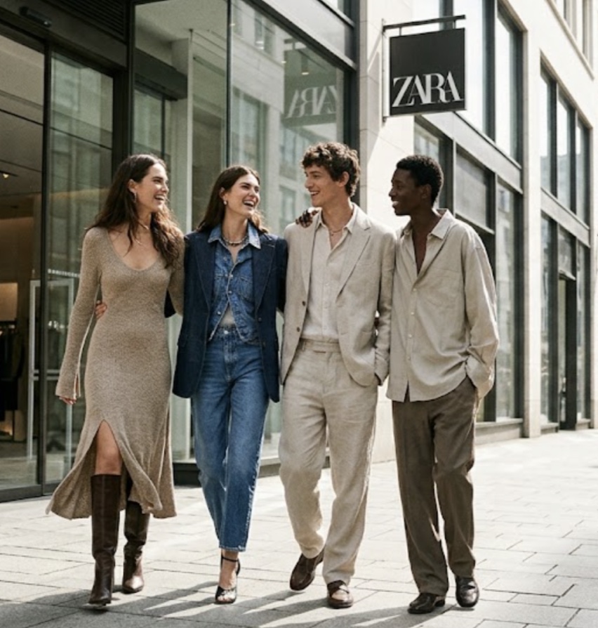 Zara fast-fashion simulation cover